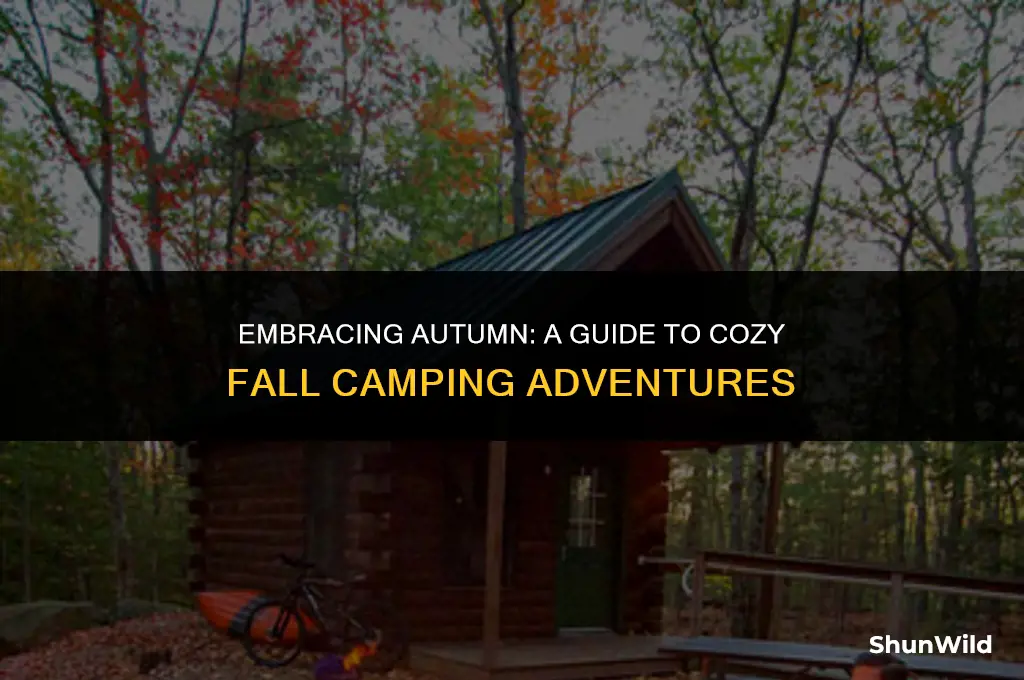 how to camp in the fall