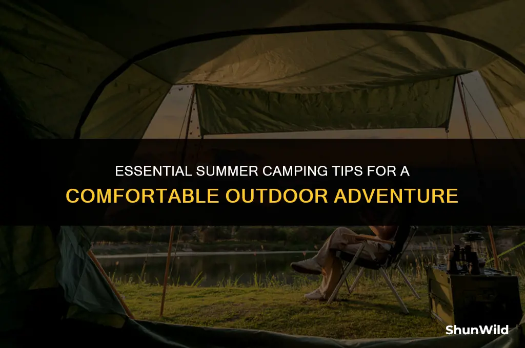 how to camp in the summer