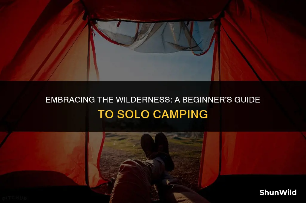 how to camp in the wild