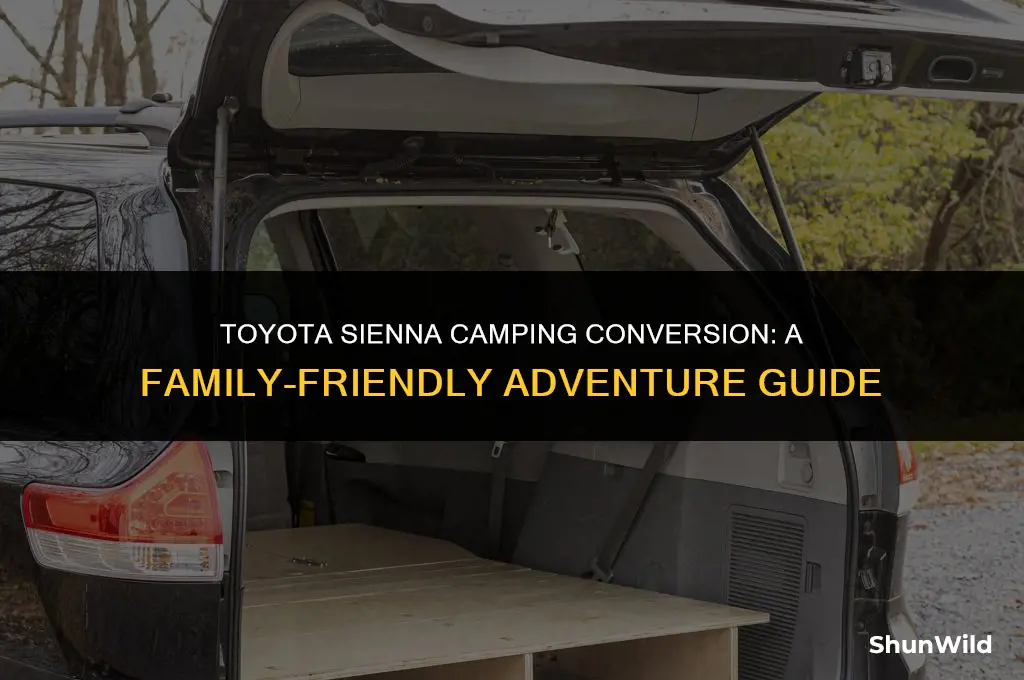 how to camp in toyota sienna