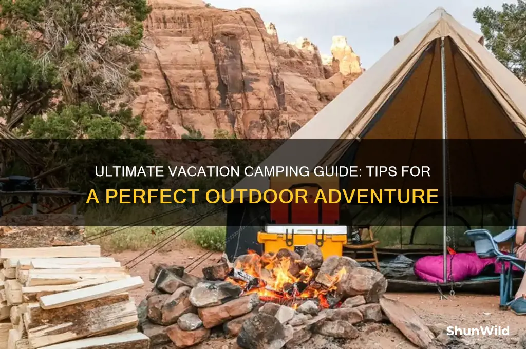 how to camp in vacations
