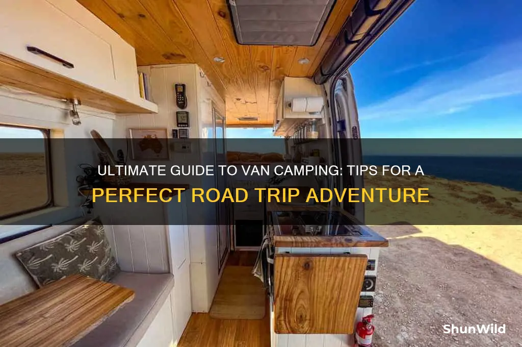 how to camp in van