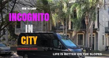 Urban Stealth Camping: Blending In While Living Off the Grid
