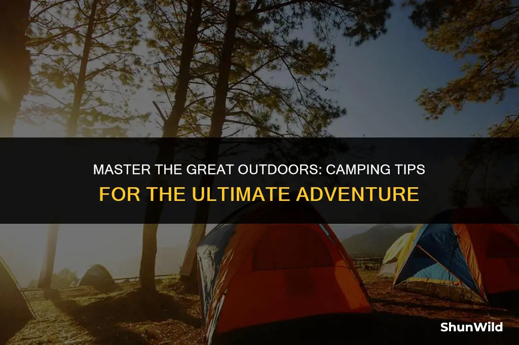 how to camp like a boss