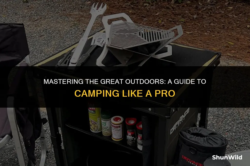 how to camp like a man