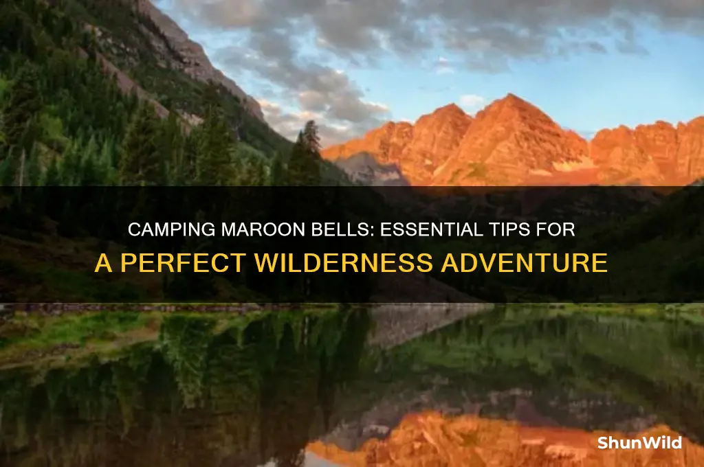 how to camp maroon bells