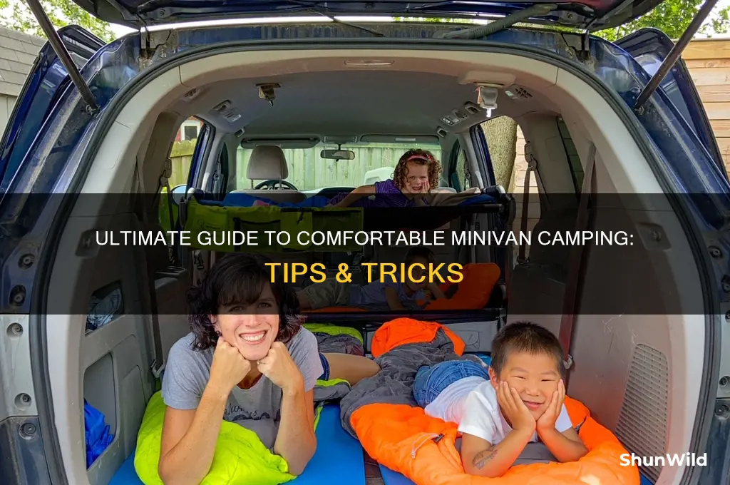 how to camp minivan