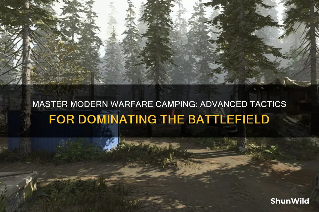 how to camp modern warfare