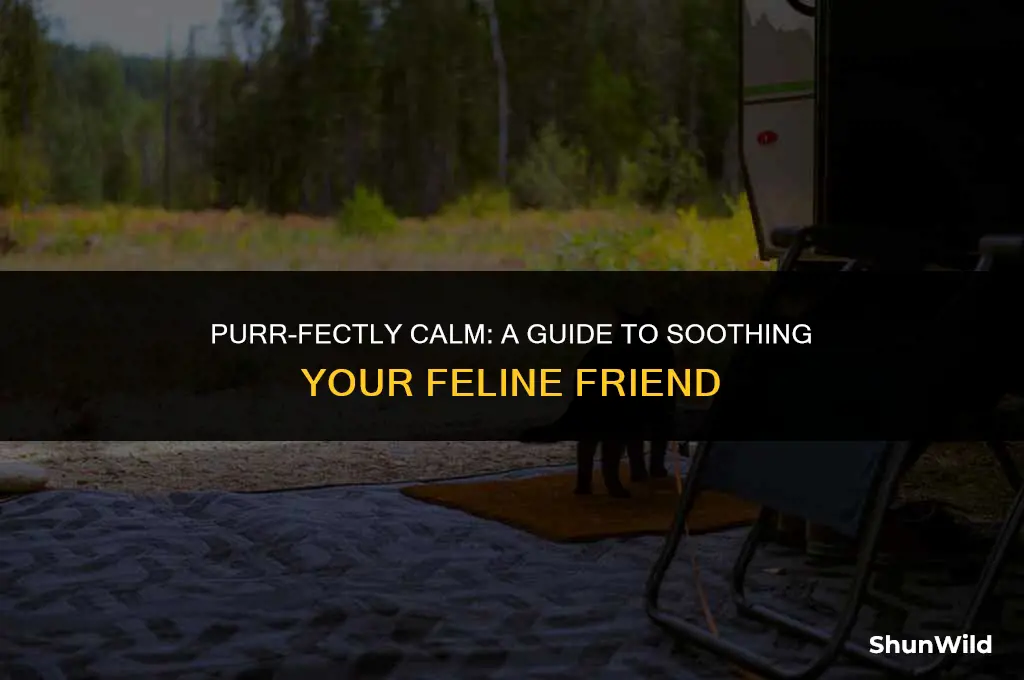 how to camp my cat down