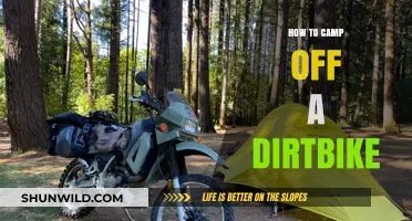 Dirtbike Camping 101: How to Camp Off Your Motorcycle