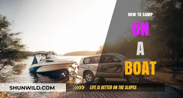 Anchored Adventures: A Beginner's Guide to Camping on a Boat