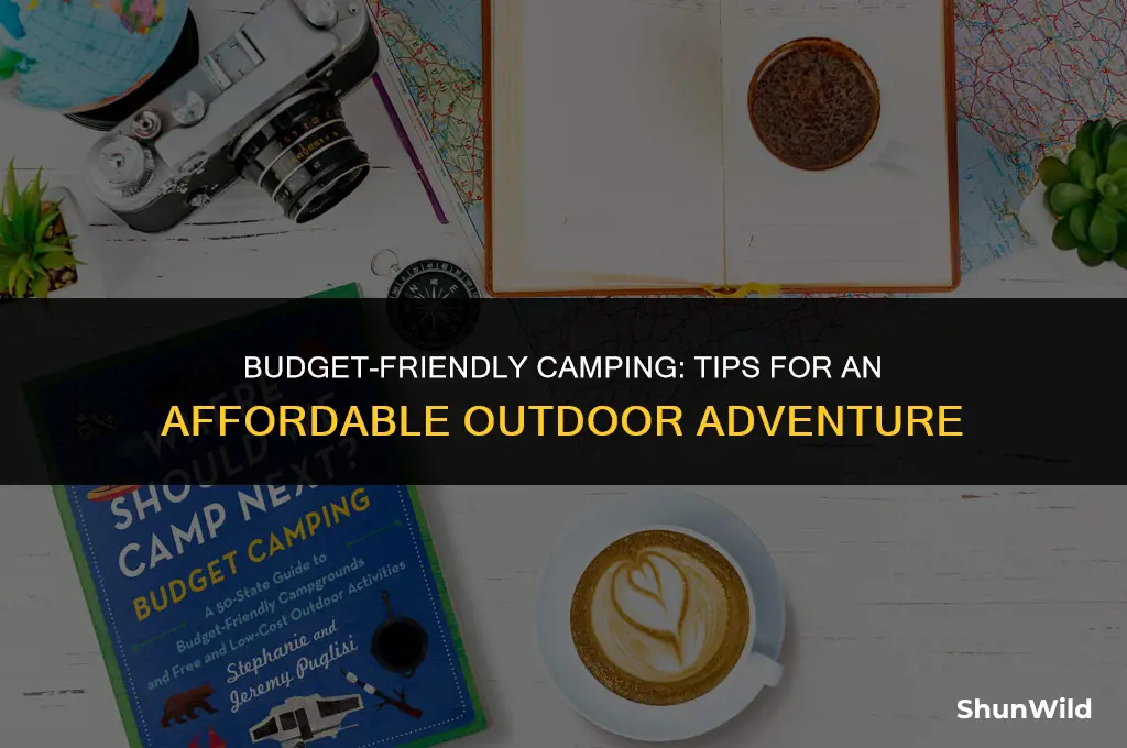 how to camp on a budget