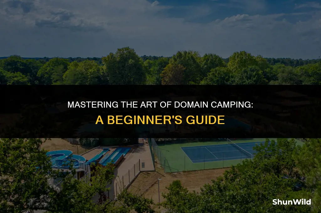 how to camp on a domain