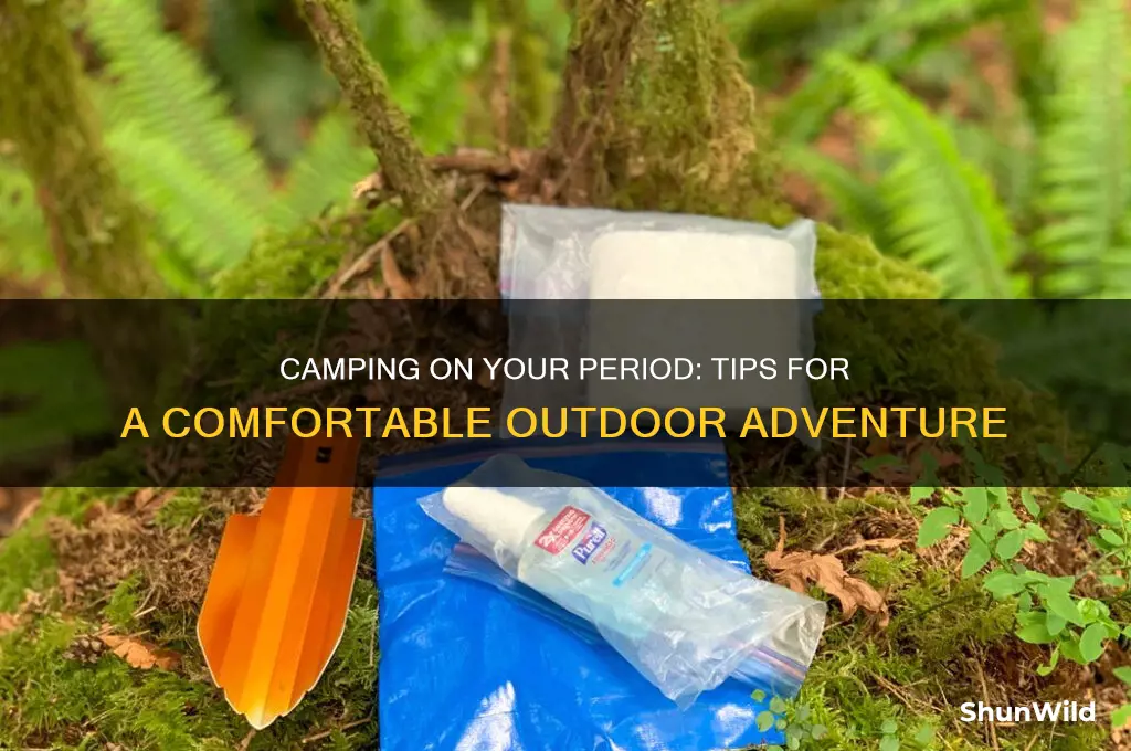 how to camp on period