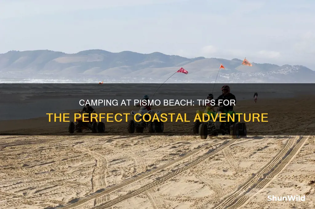 how to camp pismo beach