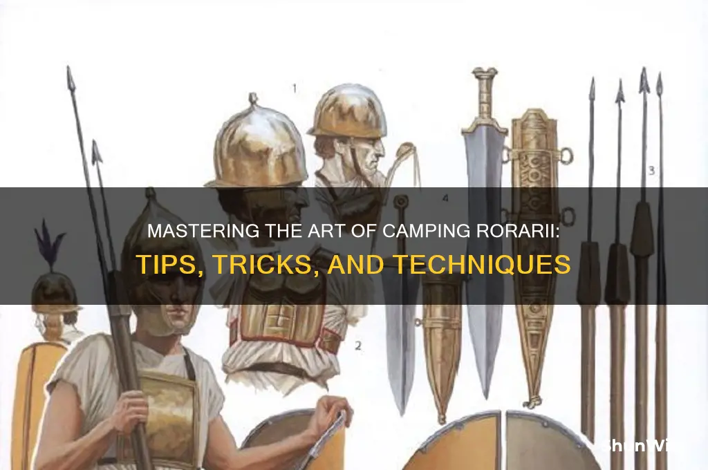 how to camp rorarii
