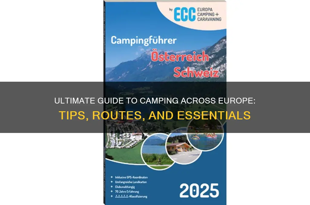 how to camp through europe