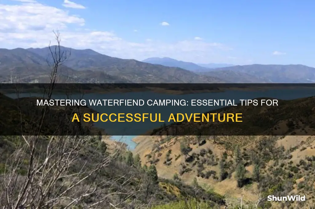 how to camp waterfiends