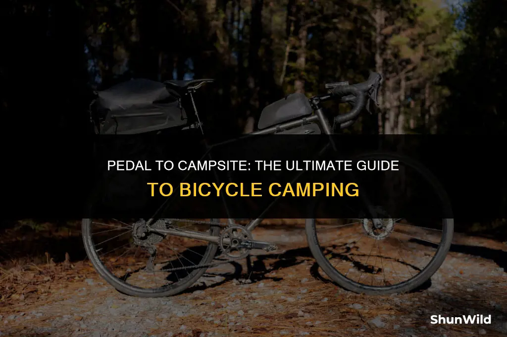 how to camp with a bicycle