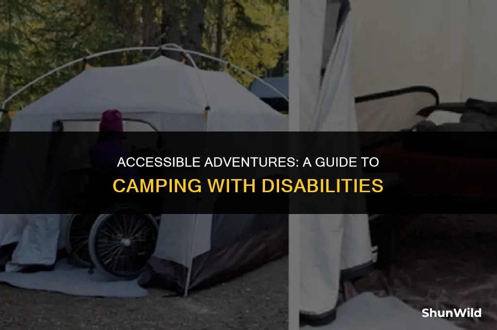 how to camp with a disability
