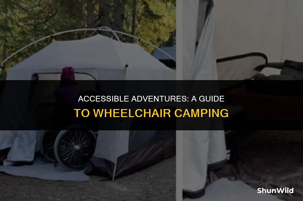 how to camp with a wheelchair