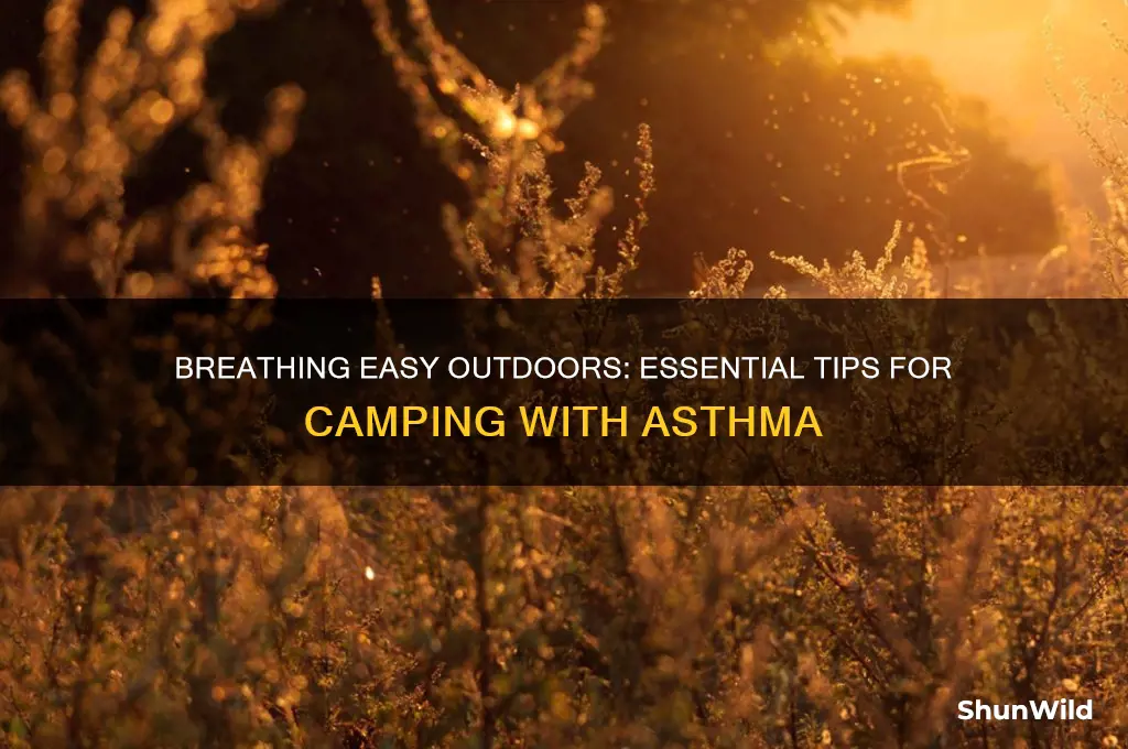 how to camp with asthma