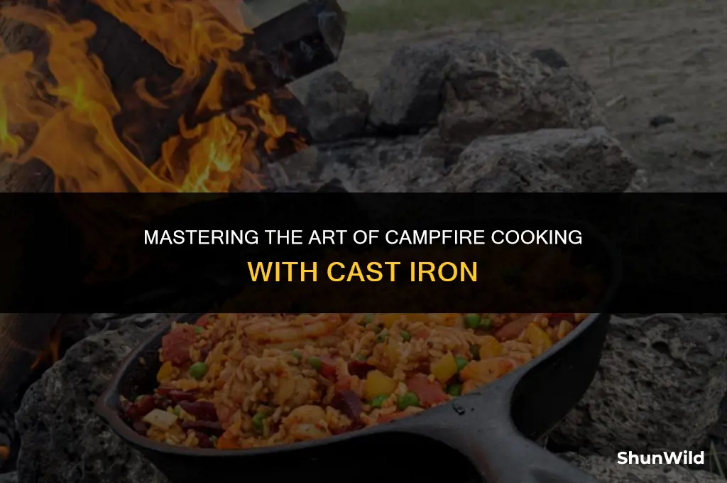 how to camp with cast iron