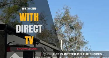 Satellite Serenity: Camping with DIRECTV Made Easy