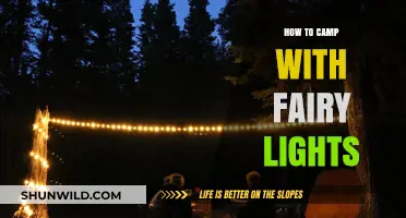 Enchanted Camping: How to Create a Magical Fairy Light Haven