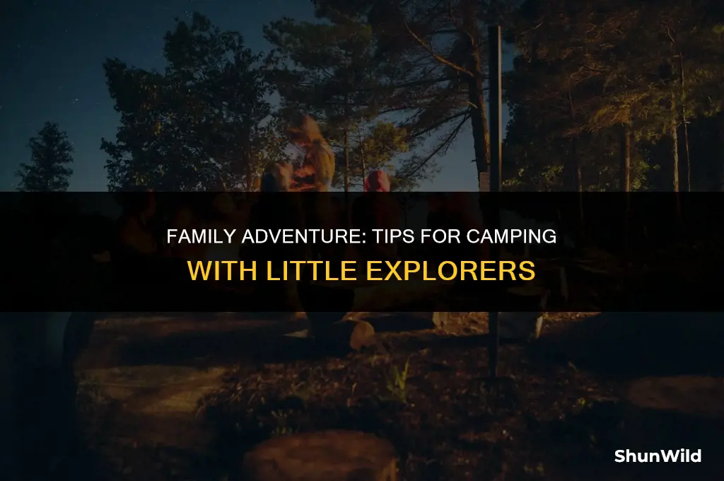 how to camp with little kids
