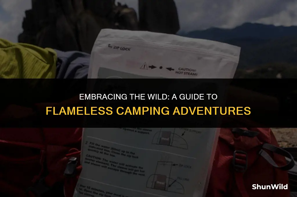how to camp with no fire