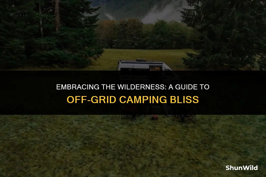 how to camp with no power