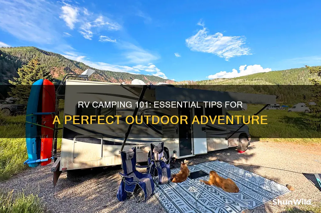 how to camp with rv