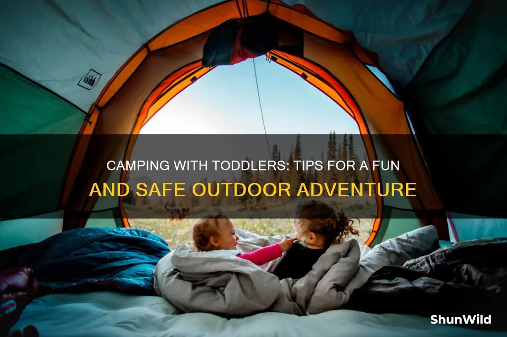 how to camp with toddler