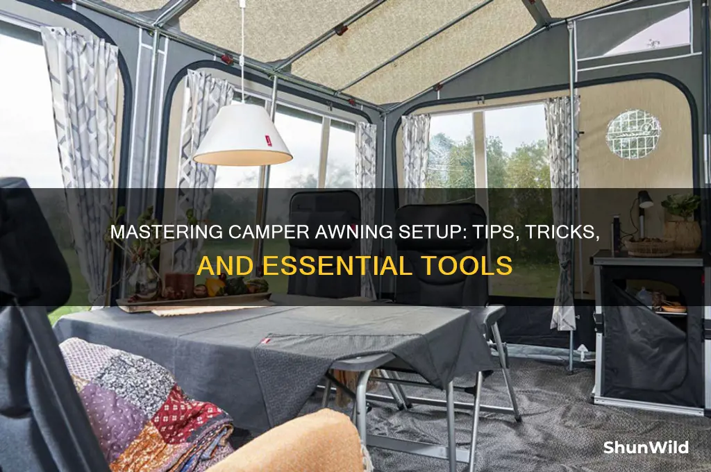 how to camper awning
