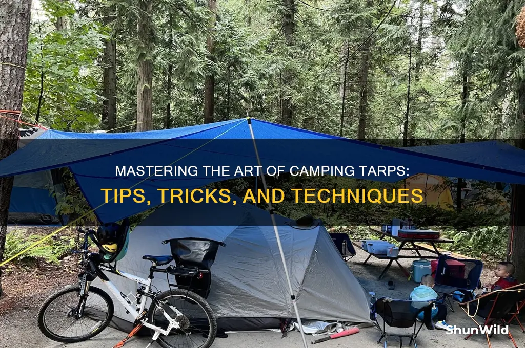 how to camping tarp