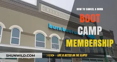 Canceling Your Burn Boot Camp Membership: A Step-by-Step Guide