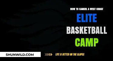 Canceling Your West Coast Elite Basketball Camp Reservation