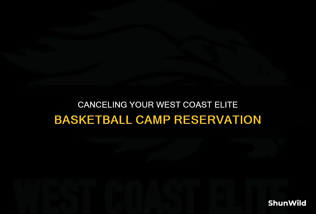 how to cancel a west coast elite basketball camp