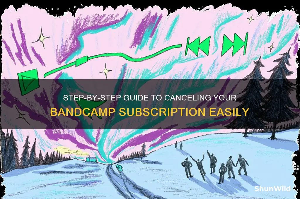 how to cancel band camp
