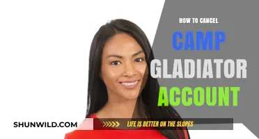 Effortlessly Cancel Your Camp Gladiator Account: A Step-by-Step Guide