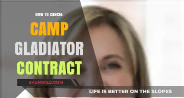 Breaking Free: A Step-by-Step Guide to Canceling Your Camp Gladiator Contract