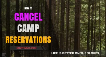 Easy Steps to Cancel Your Campsite Reservations Hassle-Free