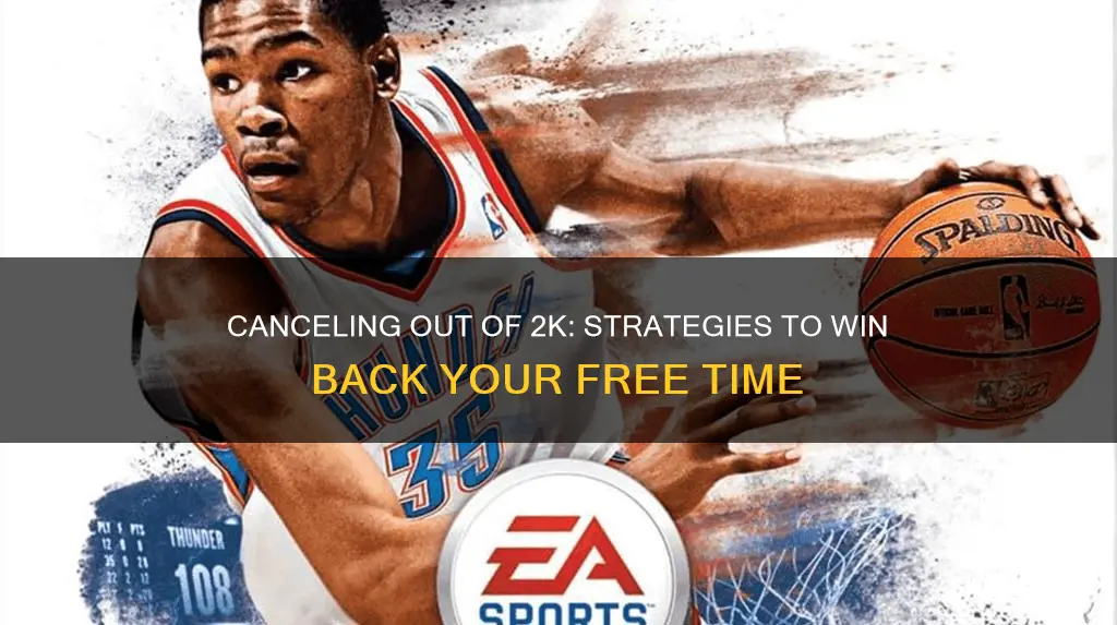 how to cancel out of 2k basketball