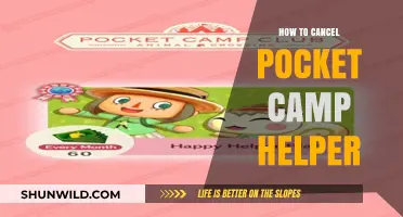 Canceling Pocket Camp Helper: A Step-by-Step Guide