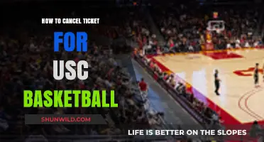 Canceling Your USC Basketball Ticket: A Step-by-Step Guide