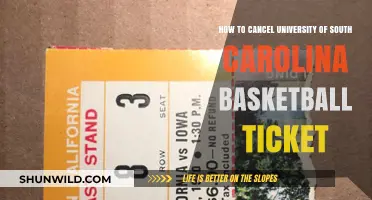 Canceling Your South Carolina Basketball Tickets: A Step-by-Step Guide