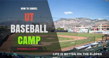UT Baseball Camp Cancellation: A Step-by-Step Guide for Parents