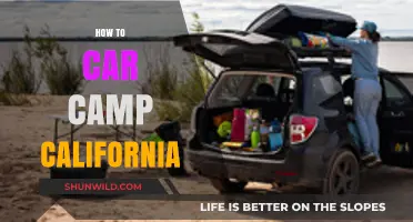 Ultimate Guide to Car Camping in California's Stunning Outdoors