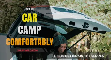 Master Car Camping Comfort: Tips for a Cozy Outdoor Adventure